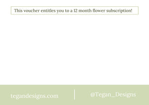 Flower Subscription Gift