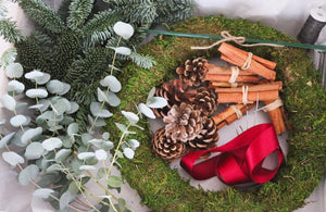 Christmas Wreath Making Workshop - Rogue Fox 05/12/24 (DEPOSIT)